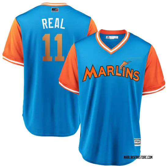 J.t. Realmuto Miami Marlins Youth Replica J.T. Realmuto 